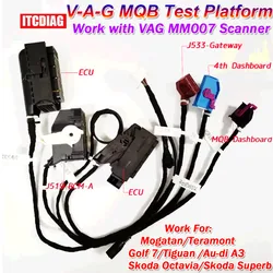 For VAG MQB Test Platform Cable Car Key Programming Cables Work with VAG MM007 Scanner for vag Cluster Dashboard Cable Kit