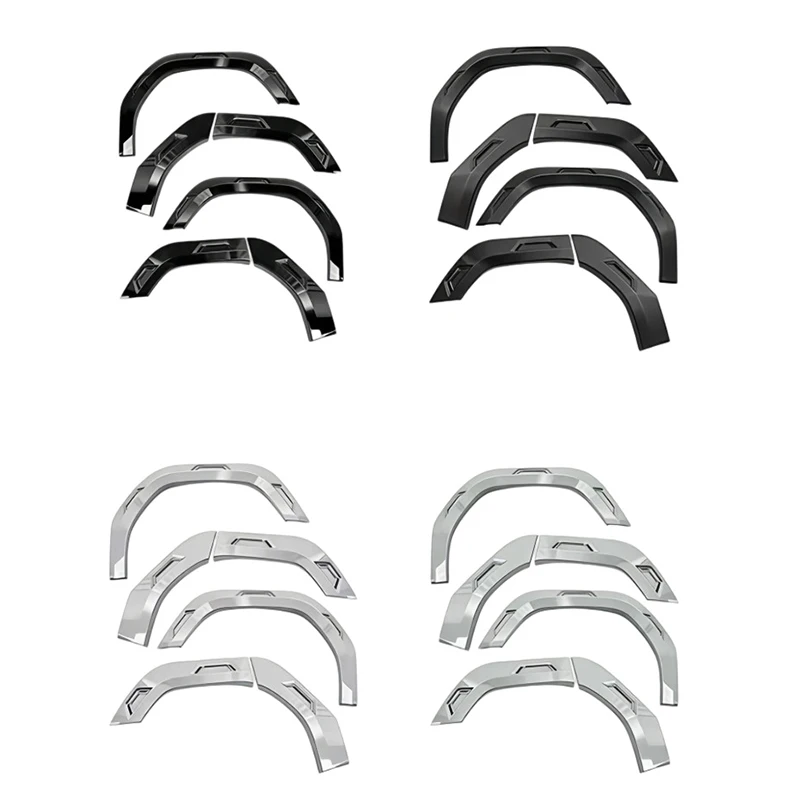 Car Mecha Style Widened Wheel Arches Fit for BYD Leopard 7 Titanium 7 Modified Car Wheel Arch Anti-scratch Upgrade Accessories