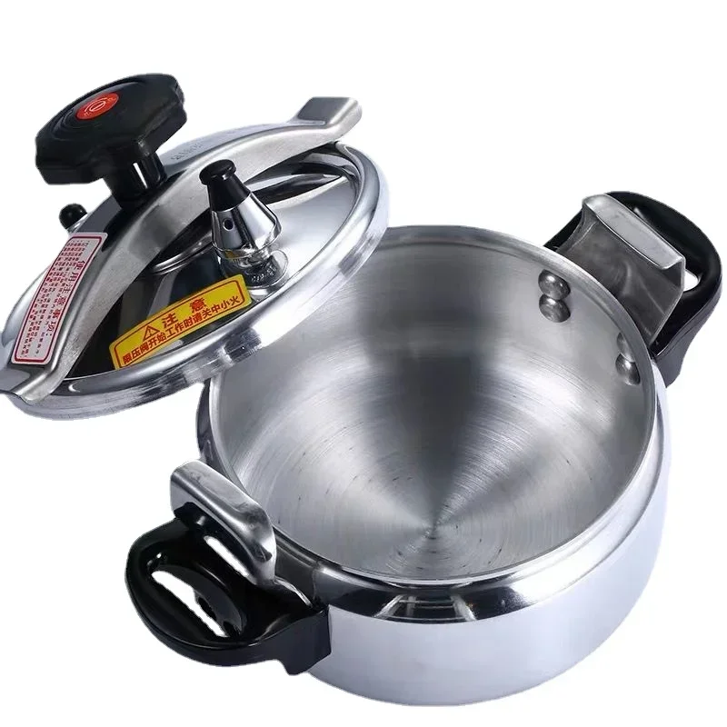 

Explosion-proof Pressure Cooker, Large Capacity for Gas Stove and Induction Cooker with Open Flame Safety