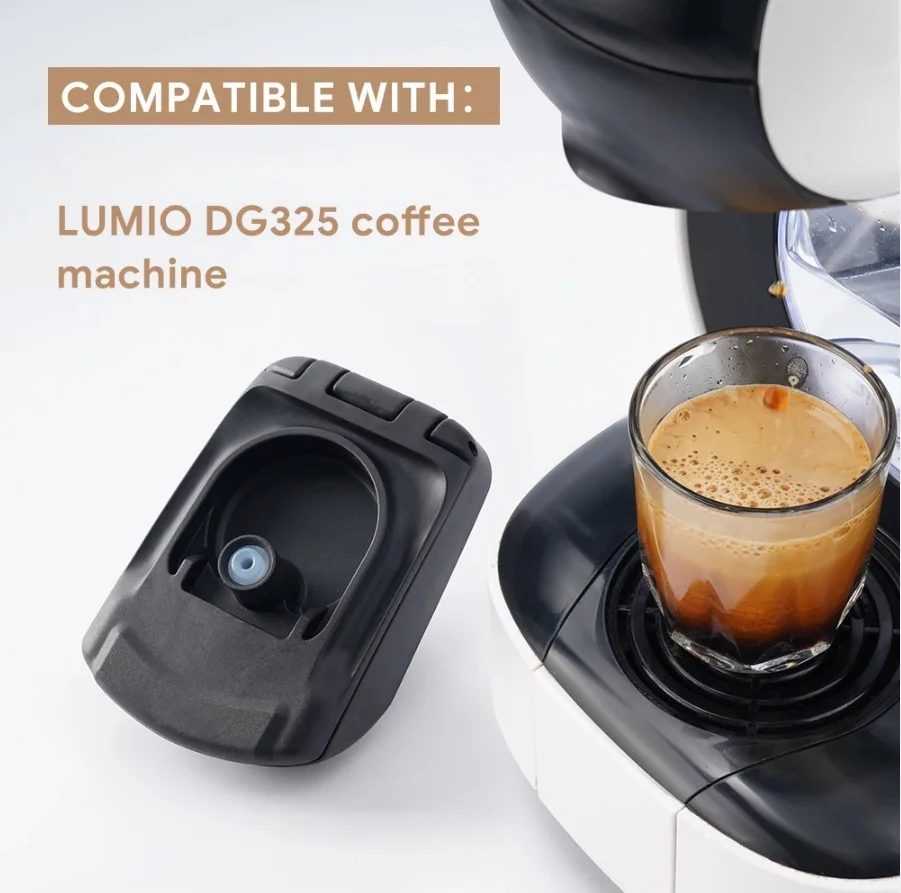 Compatible with Duo Fun Cool Lumio Romeo Coffee Machine Filled Recycling Coffee Capsule Shell Powdered Capsule Holder