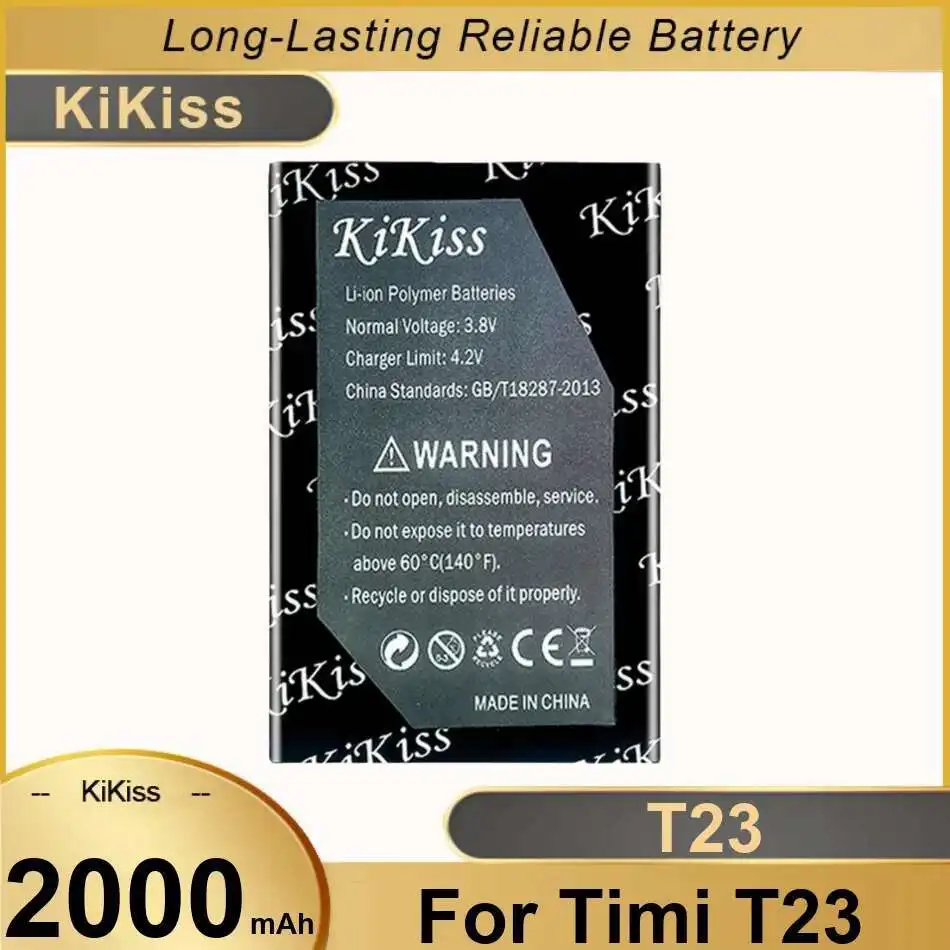

For Timi T23 Mobile Phone Battery 2000Mah High Compatibility Reliable Power