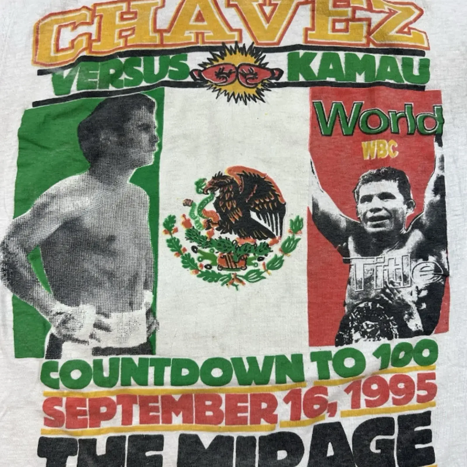 Vintage Julio Cesar Chavez Boxing T Shirt All Size 8D985 vintage Washed designer clothes Unisex fashion Stylish Comfortable