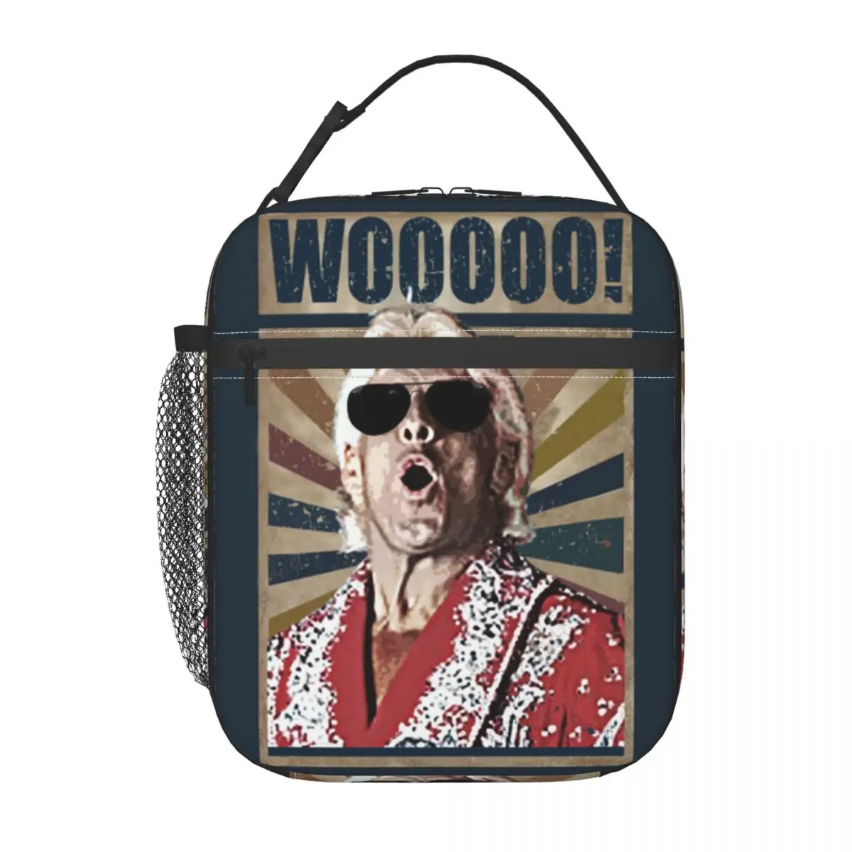 

Ric Flair Woooo изолированная сумка для обеда для женщин и детей, портативные коробки для еды, термосумка для обеда