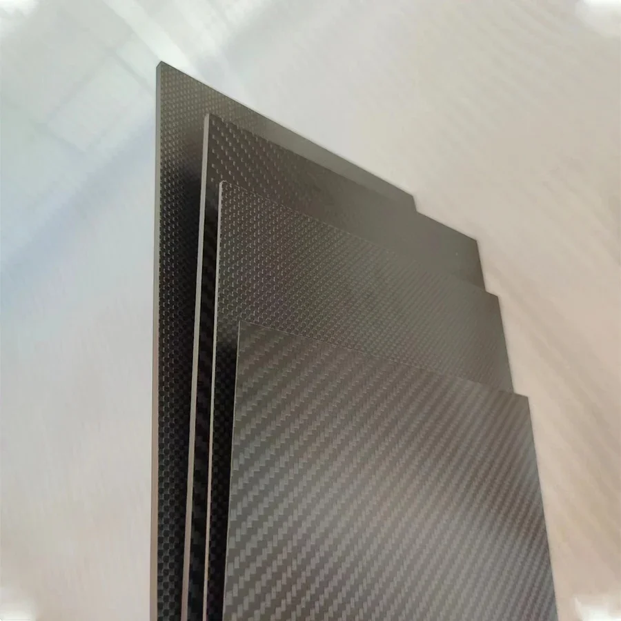 245x395mm Full Carbon Fiber Plate Sheet 3K High Strength Carbon Board Panel Various Thickness Options 0.5mm-5mm for DIY & Crafts