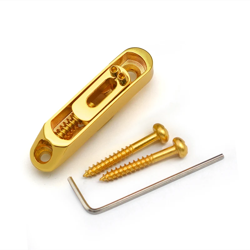 Individual Guitar Bridge 10.5x49.5mm Single String Bridge Body Trough String Split Type Guitar Bridge Guitar Parts