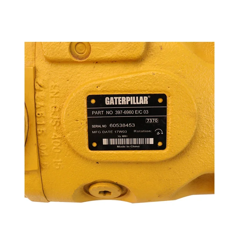 Bomba hidráulica 397-6960 3976960 de la bomba de Mian de los recambios del mini excavador CAT307E