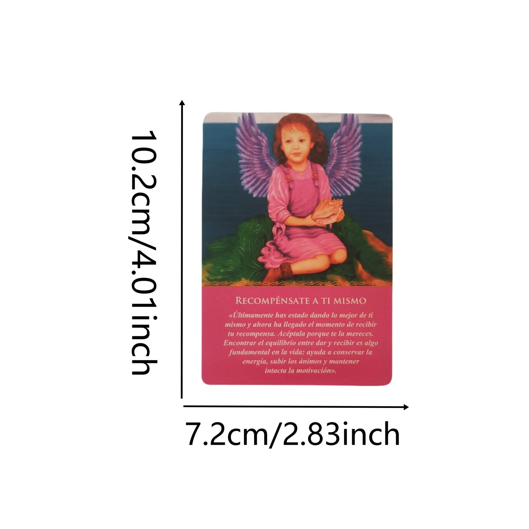Spanish Version Daily Guidance From Your Angels Oracle Cards: 365 Angelic Messages to Soothe, Heal, and Open Your Heart image 2