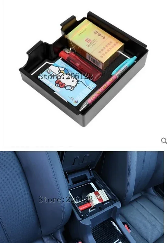 Car Central Storage Box Door Glove Armrest Organizer Box For Land Rover Discovery Sport 2015 2016 2017 2018 Car Styling