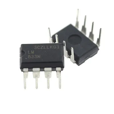 10PCS/lot LM833 LM833N DIP8 new original IC In Stock