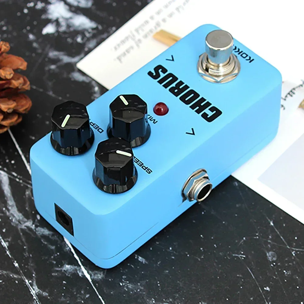 KOKKO Electric Guitar Analog Chorus Effect Pedal Mini Pedal for Guitar Bass Electric Guitar Parts Accessories Chorus Effect view 4
