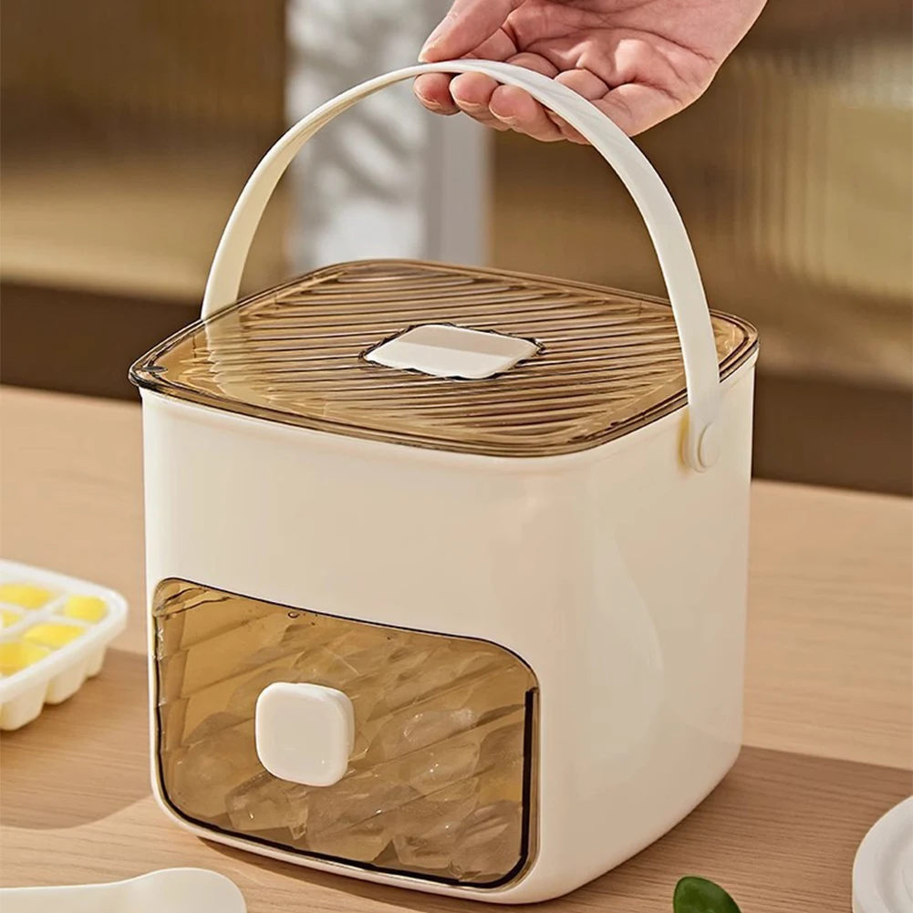 24/48 Grid Ice Cube Mold Wiederverwendbare Kühlschrank Eismaschine One-touch Easy Release Hausgemachte Ice Cube Tray Mold hause Eis Machen Werkzeug