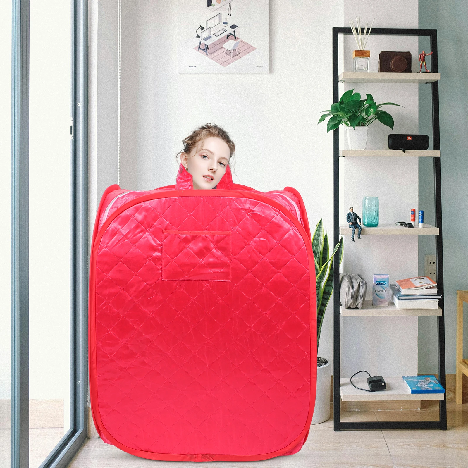 

Sauna Tent Portable Mini Personal Waterproof Cloth Spa Folding Individual