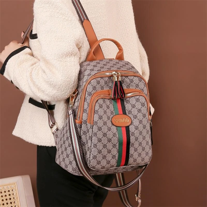 Casual Travel Large Capacity Backpack Fashion Hundreds of Backpacks Advanced Shoulder Bag Single Shoulder Bag Schoolbag