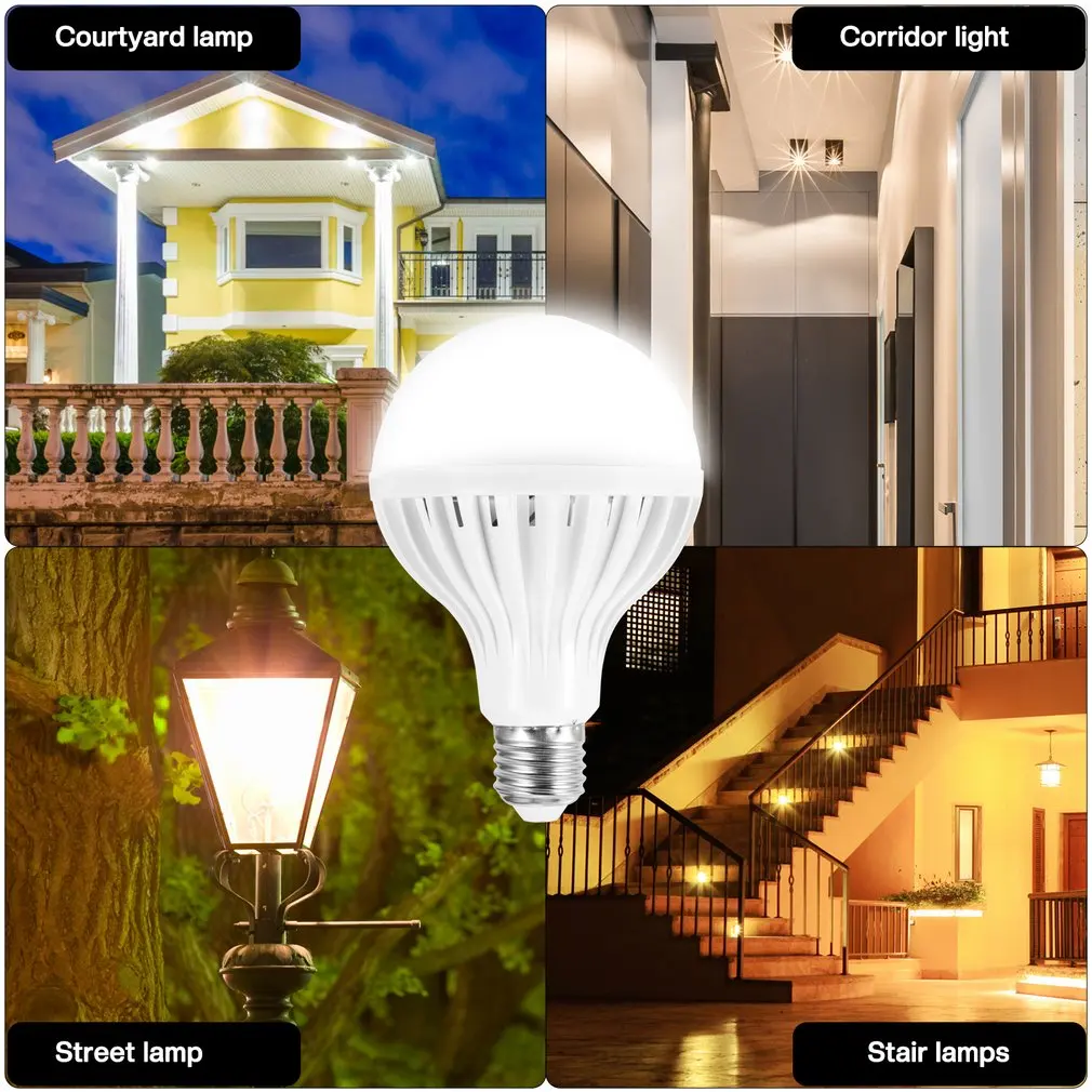 LED Emergency Light Bulb B22 5W USB Rechargeable Battery Lighting Lamp Intelligent light energy saving Tent Fishing