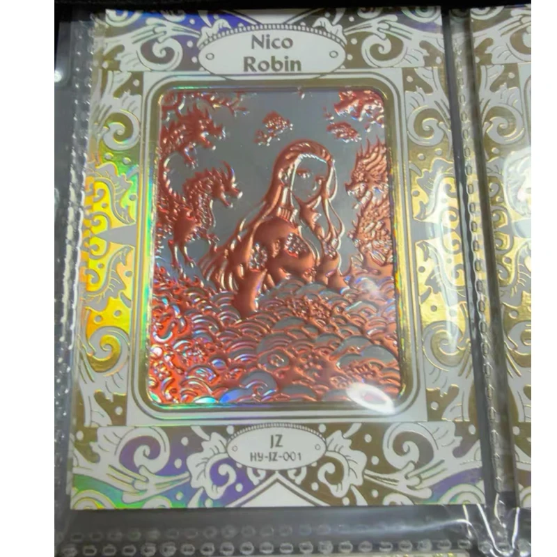 Anime uma peça jz cartões luffy shanks zoro robin hancock nami yamato coleção cartões presentes de aniversário de natal brinquedos das crianças