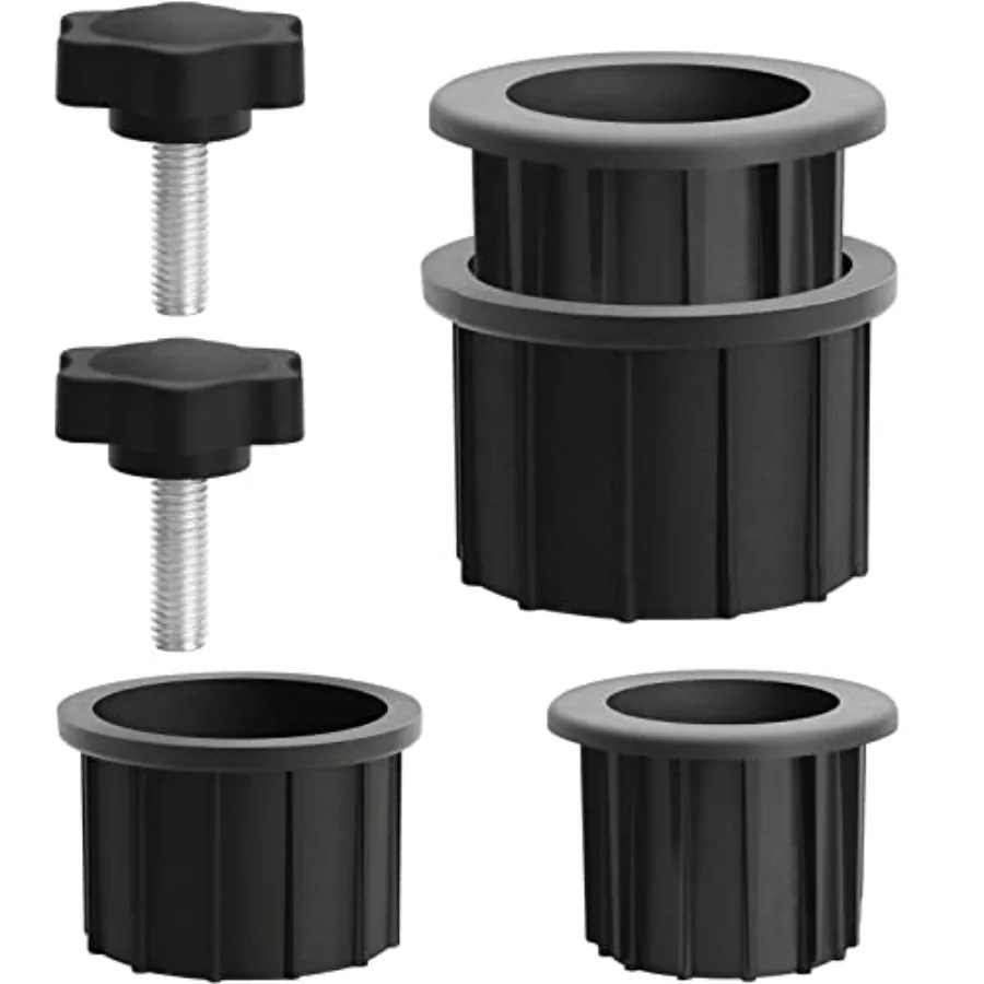 

6 Pcs Umbrella Base Stand Replacement Parts, Patio Umbrella Base Stand Hole Ring Plug Cover, Older Heavy Umbrella Base Stand Re