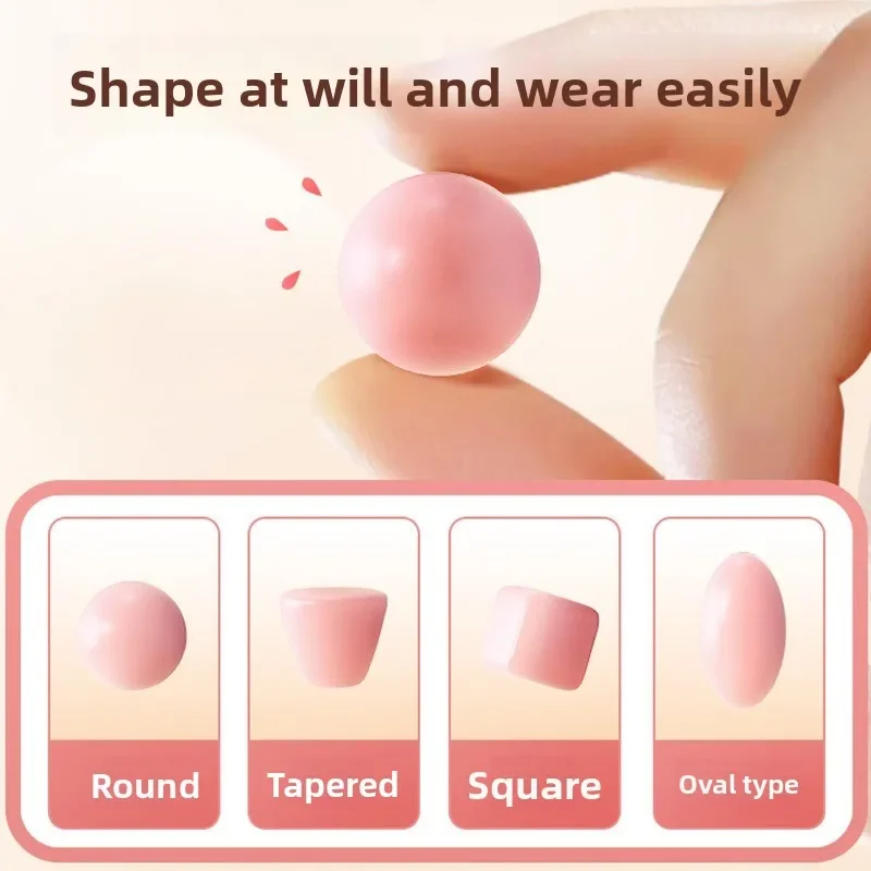 سدادات أذن من السيليكون الناعم - تقليل الضوضاء ومقاومة للماء ومريحة، مناسبة للنوم والسباحة وإنشاء بيئة هادئة #6