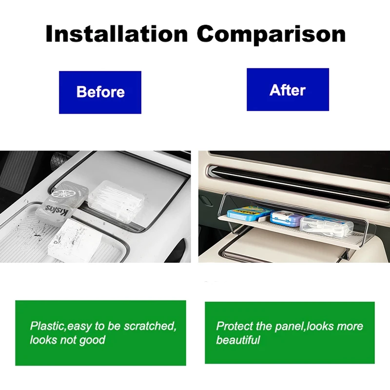 For Li Auto L8 L9 Livis Lixiang L8 L9 Livis 2026 Central Control Navigation Below Multifunction Storage Box Car Accessories
