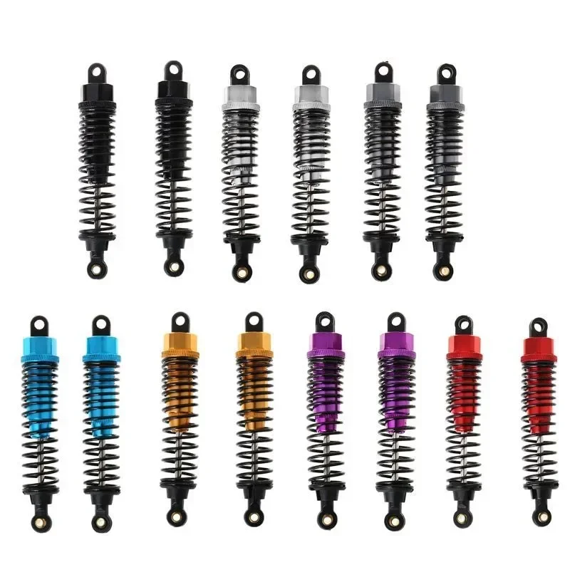 

2pcs 95mm Metal Shock Absorber 06002 06062 For 1/10 RC Off-road Buggy Short Truck HSP 106004 166004 94106 94107 94166 94155 S345