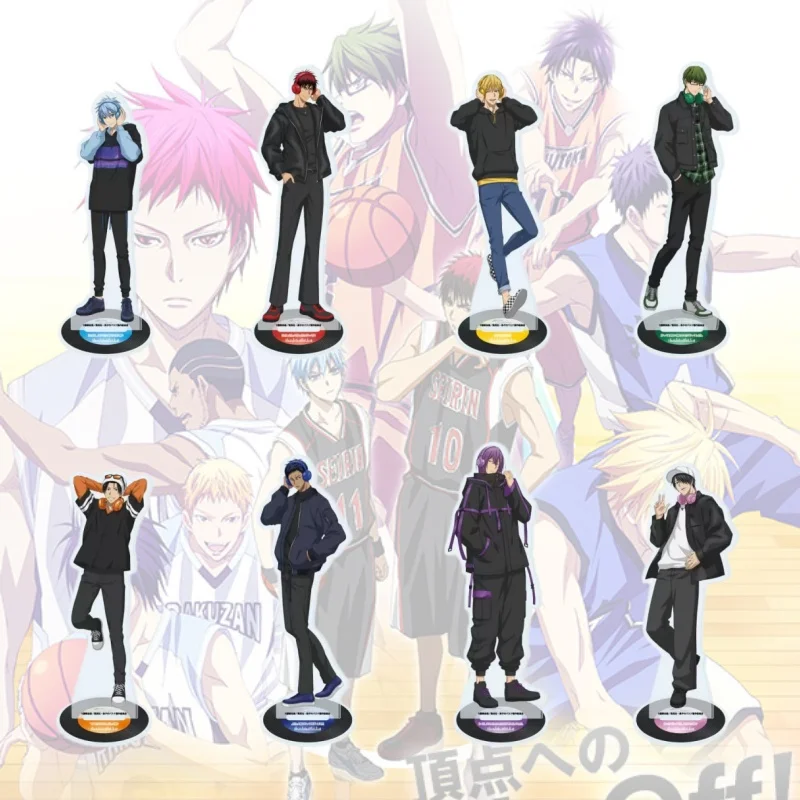 Kagami Aomine Akashi Kise Anime Kuroko's Basketball Acrylic Stand Model Figure Cosplay Plate Keychain Desk Decor Plate Gift