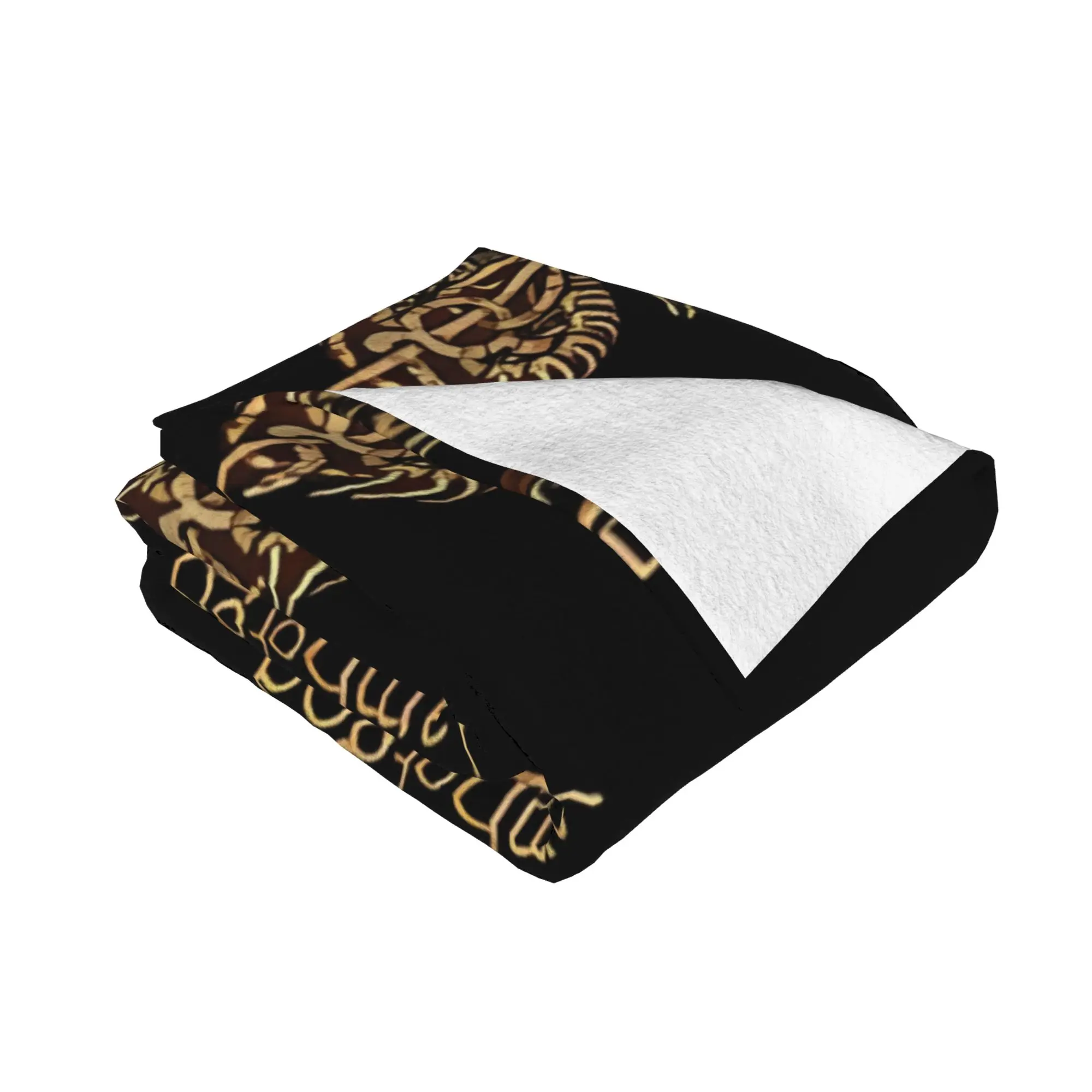 1PC home Cute Room Decor Lamb Of God Metal Tribal Logo Blanket Throw Blanket Lamb Of God Novelty Warm Blanket All Season