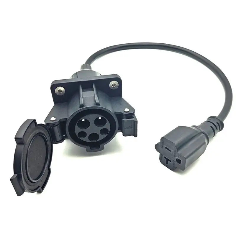 

Precision EV Adapter With 0. Cable J1772 To NEMA 5-15/5-20 For Bike Scooter One Wheel US Plug Adapter 110V-220