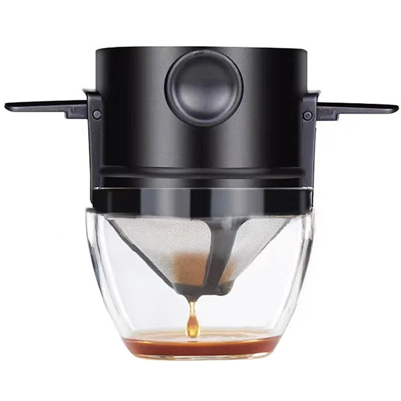

AB11-капельница для чая, многоразовый фильтр для кофе, портативный заварочный воронка из нержавеющей стали, капельный кофе для домашнего офиса, путешествий на открытом воздухе