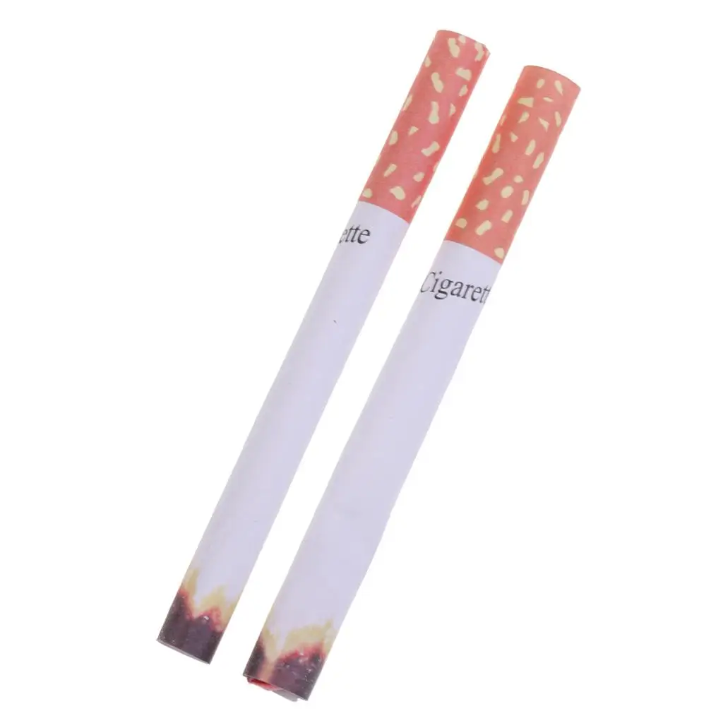 Fake Puff Cigarettes Rubber Prank Toy Realistic Smoke Prop Gag Gift for Costume Party Trick Joke Magic Show