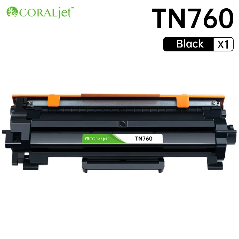 TN760 TN-760 Toner Compatible With Brother MFC-L2750DW HL-L2350DW 2370DW 2710DW L2370DW 2390DW 2395DW DCP-L2550DW 2690DW