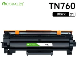 TN760 TN-760 Toner Compatible With Brother MFC-L2750DW HL-L2350DW 2370DW 2710DW L2370DW 2390DW 2395DW DCP-L2550DW 2690DW