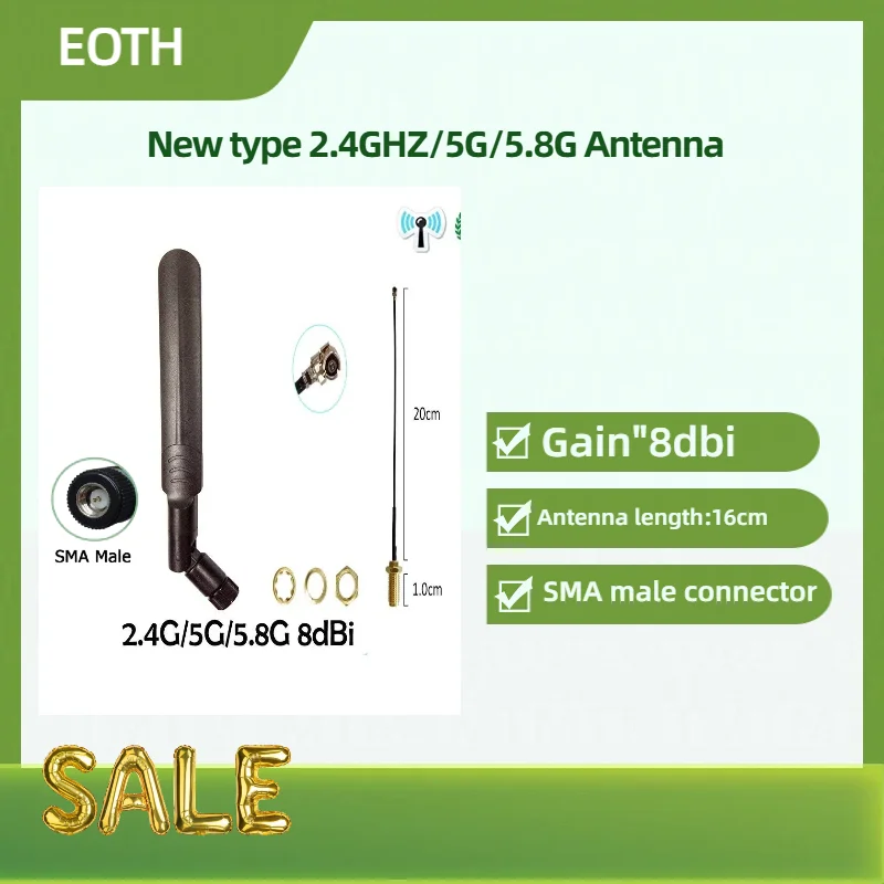 Eoth 2.4G/5G/5.8GHZ…