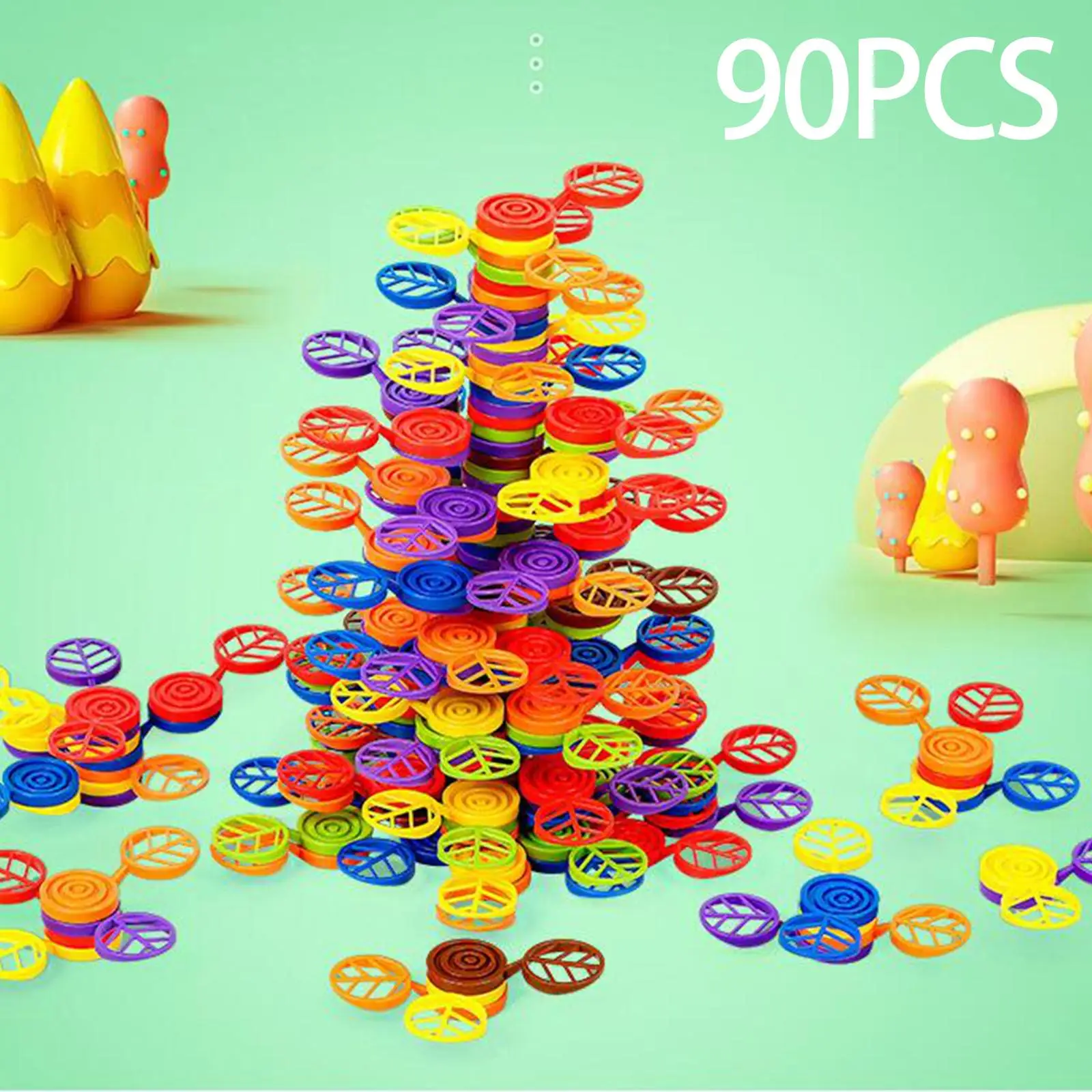 Jeu d'équilibre pour enfants de 4, 5 et 6 ans, blocs de construction, jouets empilables, cadeaux