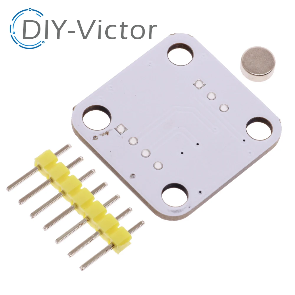 AS5600 magnetic encoder magnetic induction angle measurement sensor module 12bit high precision For aduino