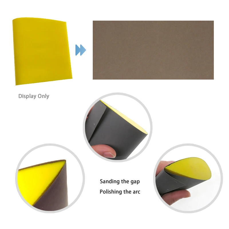 PU Foam Hand Sanding Pad Hand Sanding Block for Woodworking, Furniture Restoration, Home and Automotive Body Hand Grinding Pad