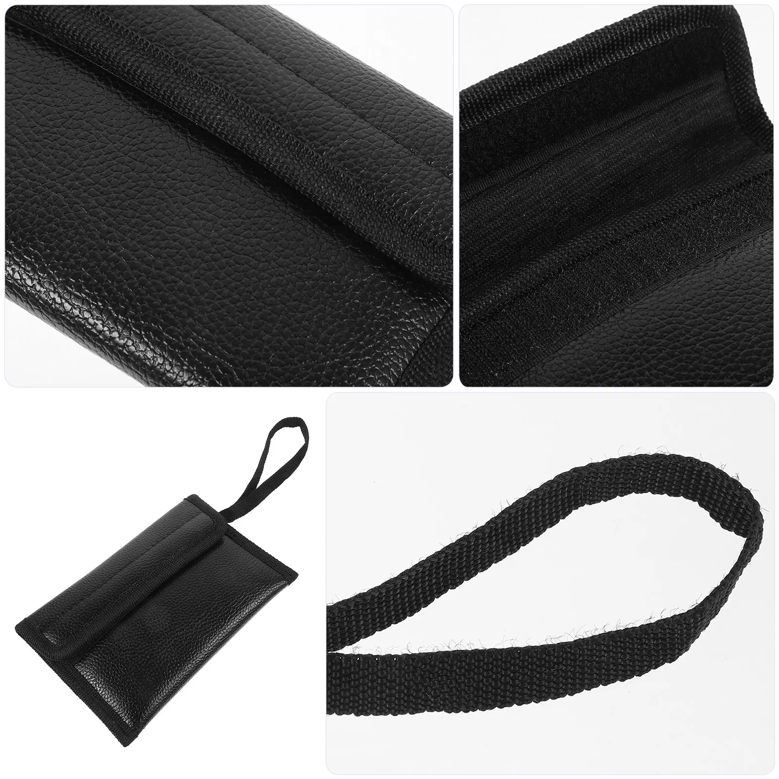 

Portable Storage Bag PU Protector Soft Interior Holder for 12 Hole Ocarina Lightweight Anti-Lost Travel Musical Instrument