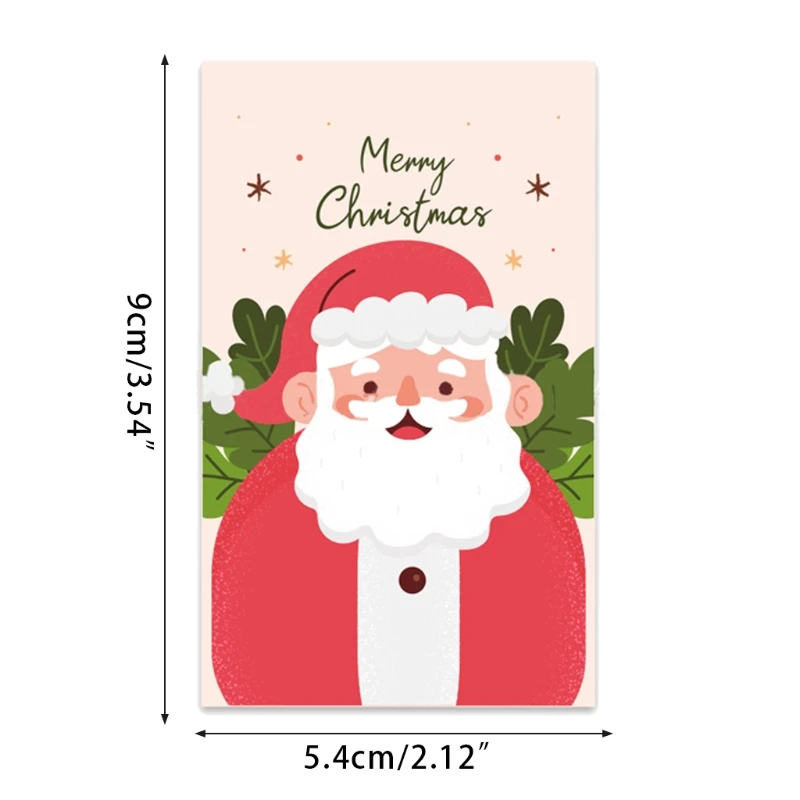 Christmas Holiday Greeting Card for Personalized Packaging Xmas Gift 50Pack Dropsale