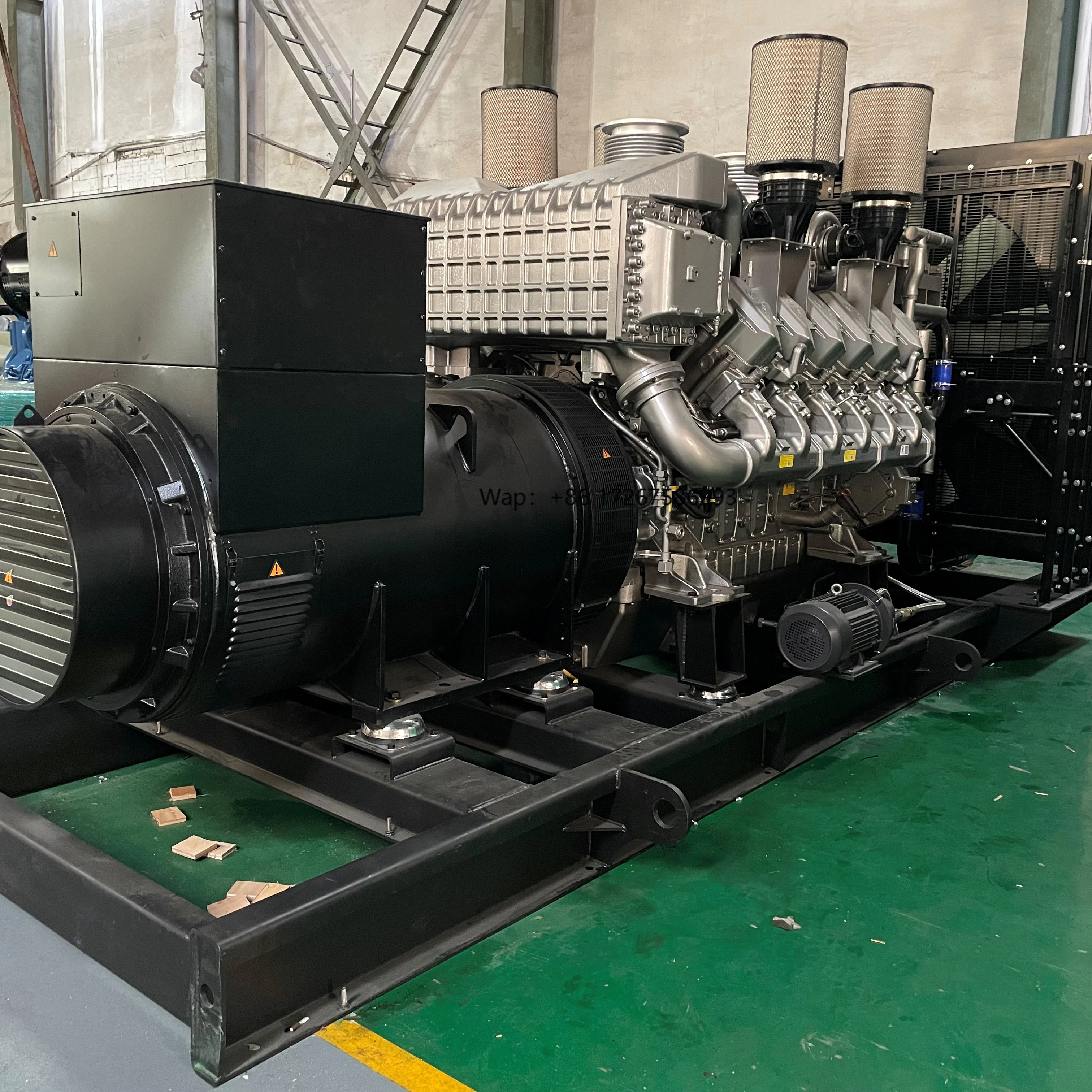 Generator Sale for Silent Power Electric Generator Set Genset Emergency Three-phase Plant 2~2000 kw with Transfer