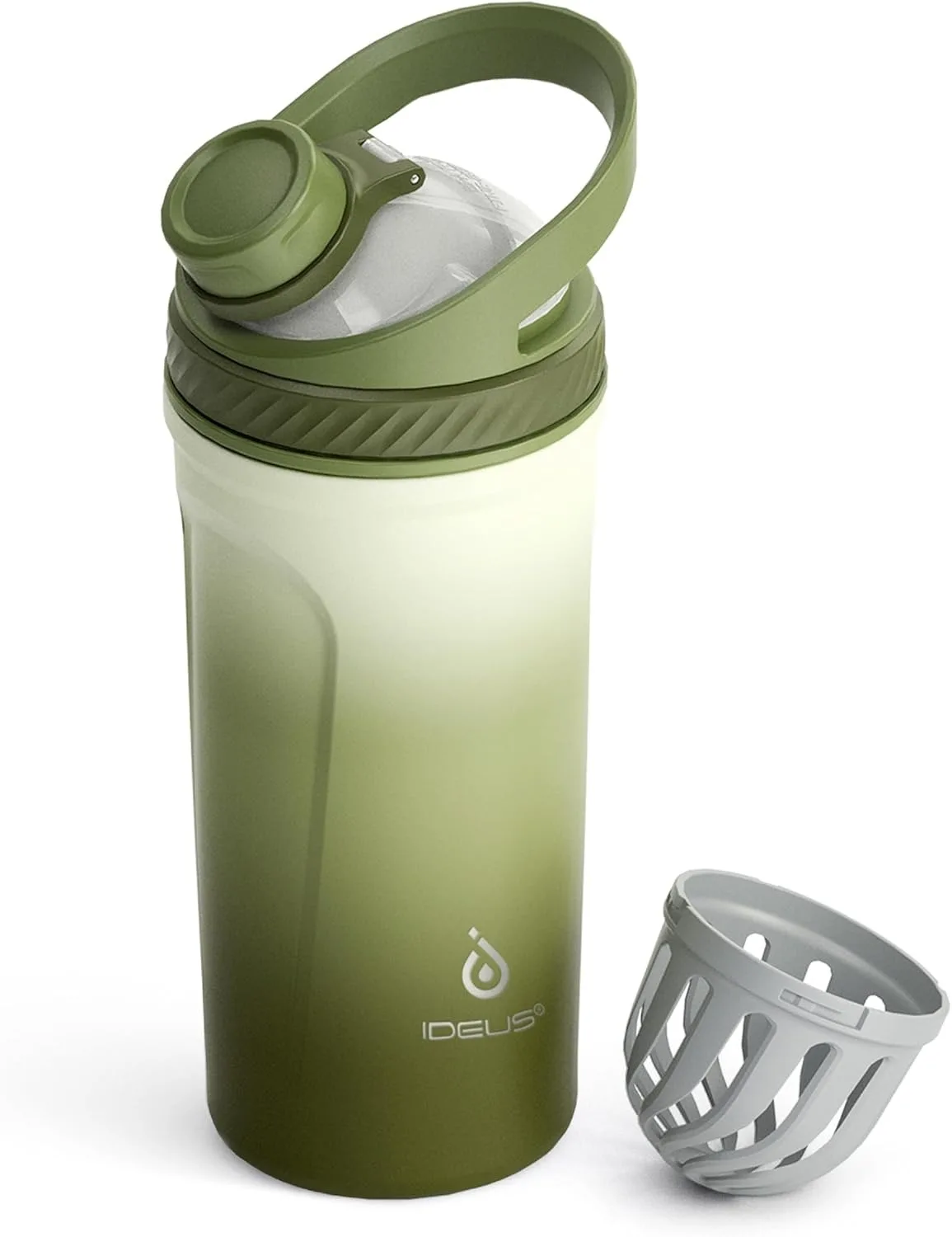 Ideus Insulated Stainless Steel Shaker Cup, 700ml Fitness and Sports Water Bottle, Suitable for Outdoor Activities