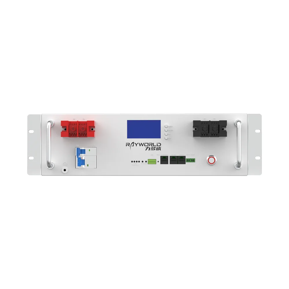 51.2V 100A LiFePO4 Battery Rack Mounted Energy Storage For Household Solar System High Pressure Intelligent Power Management
