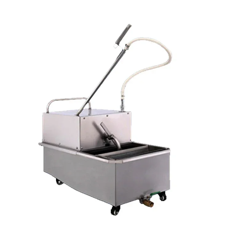 Special Convenient Oil Filter Car 48L Kitchen Oil Filter 220V/550W Electric Food Oil Precision Filter