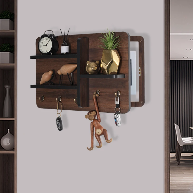 

Woodworking uncle, Nordic meter box decoration painting is modern and simple, entrance distribution box decoration blocking crea