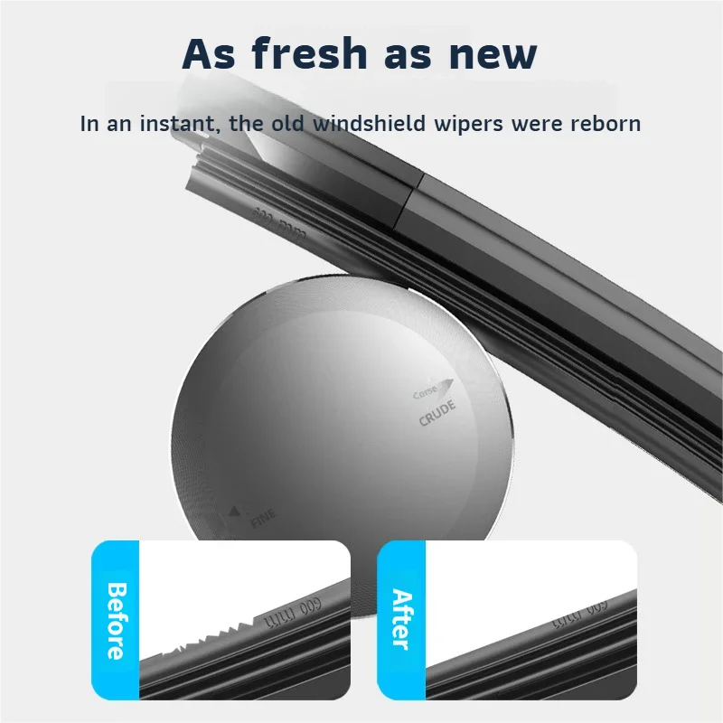 Wiper Blade Restorer Tool Portable 5cm Compact Size Wiper Repair Tool Alloy Wiper Repairer Universal for All Car Models
