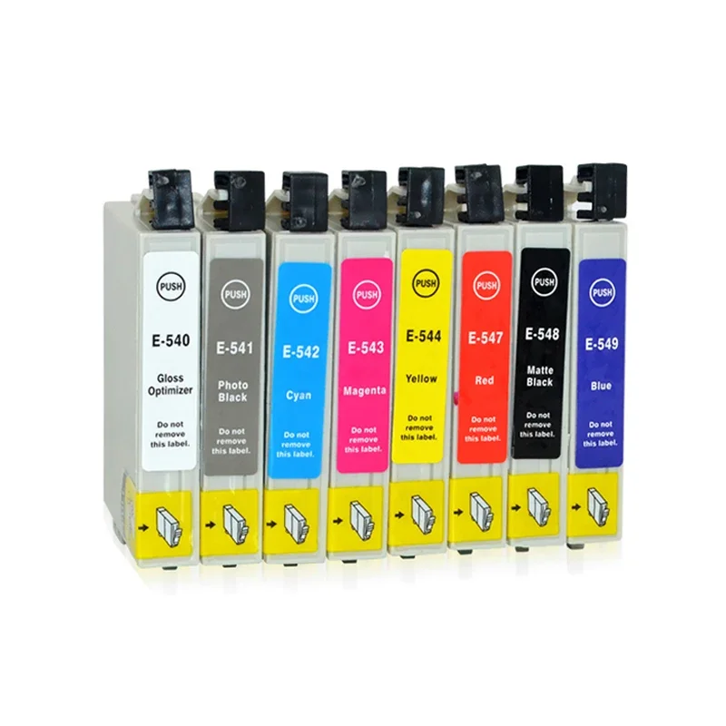 1/2/3set Ink Cartridge Compatible For Epson T0540 T0541-T0549 T0547 T0548 Stylus Photo R800 R1800 For Epson Stylus  Printer