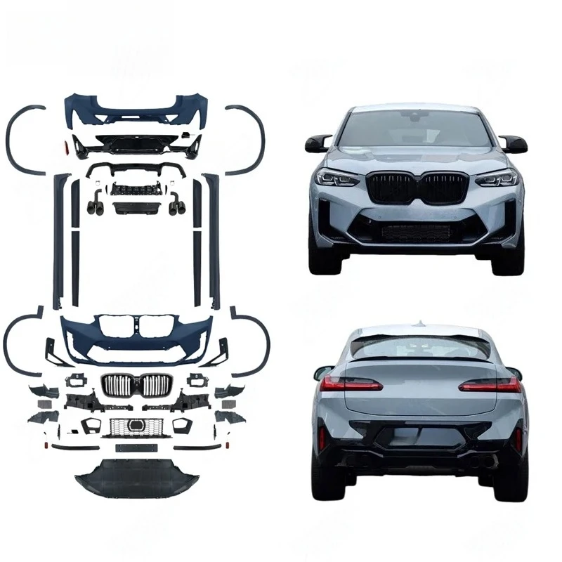 For 2022+ X4 G02 Upgrade To X4M Style Auto Parts M40DX M40IX Car Bumpers Side High Quality Premium Accessories Body Kit