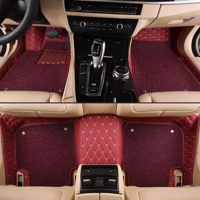 

Good quality Rugs, Custom special car floor mats for Mercedes Benz EQA 250 300 350 2025-2022 double layers carpets for EQA 2023