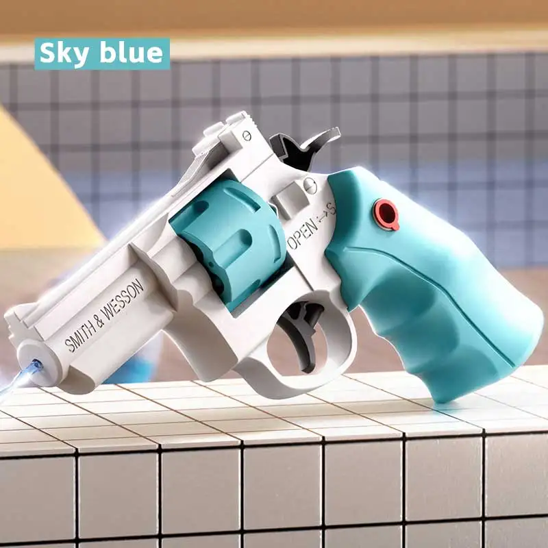 New Summer Water Gun non Electric Pistol High-pressure Full Automatic Shooting Water Beach Toy Gun For kid Children  Adult