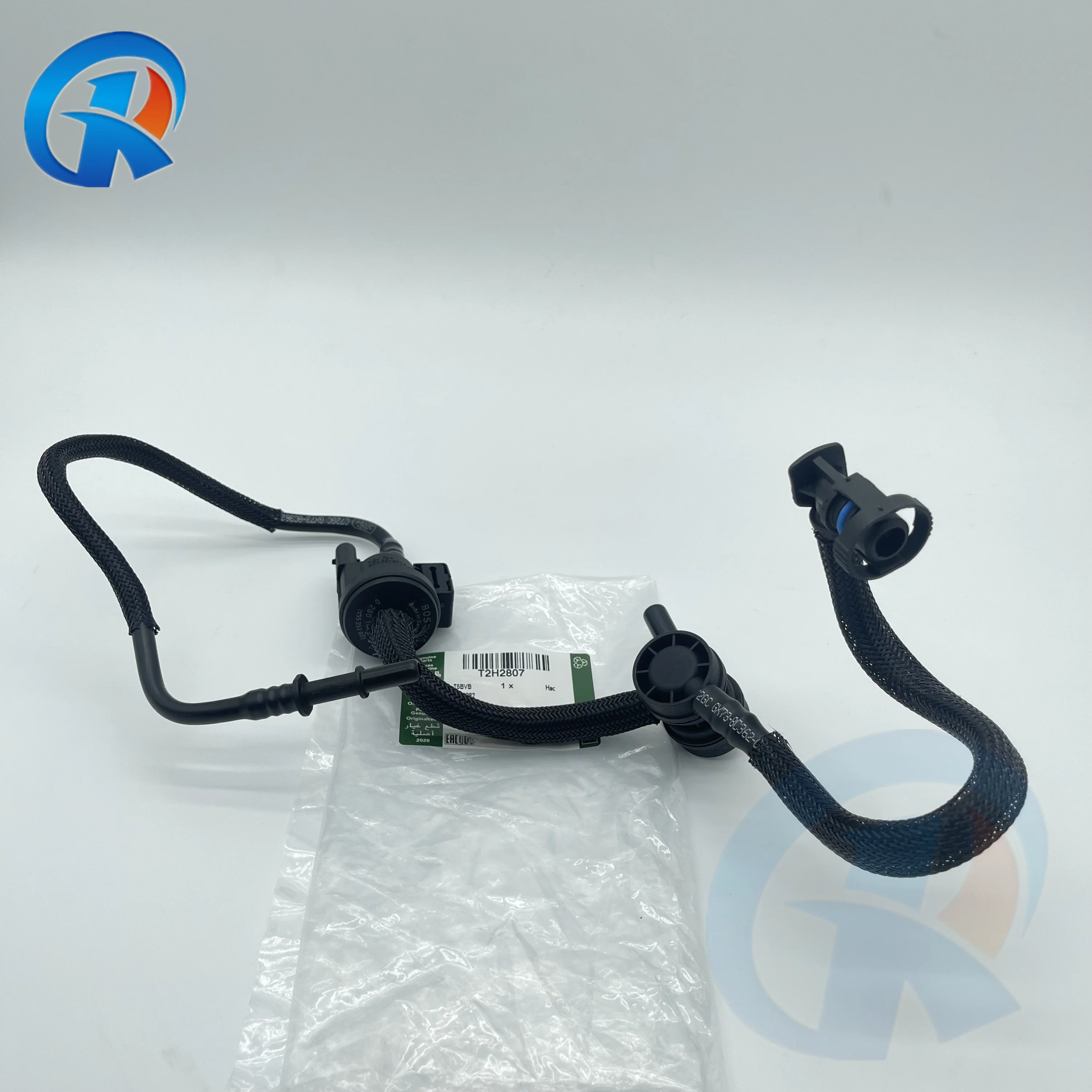 Tubo de alimentación de combustible con purga, T2H2807, LR057631, F-PACE para JAGUAR, LAND ROVER