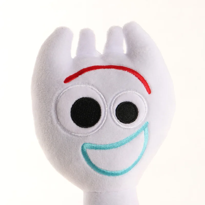 Disney Toy Story 4 Forky Plüschpuppe Cartoon Woody Forky Plüschtiere Kawaii Anime Gefüllte Puppe Schlüsselanhänger Geburtstagsgeschenk für Jungen