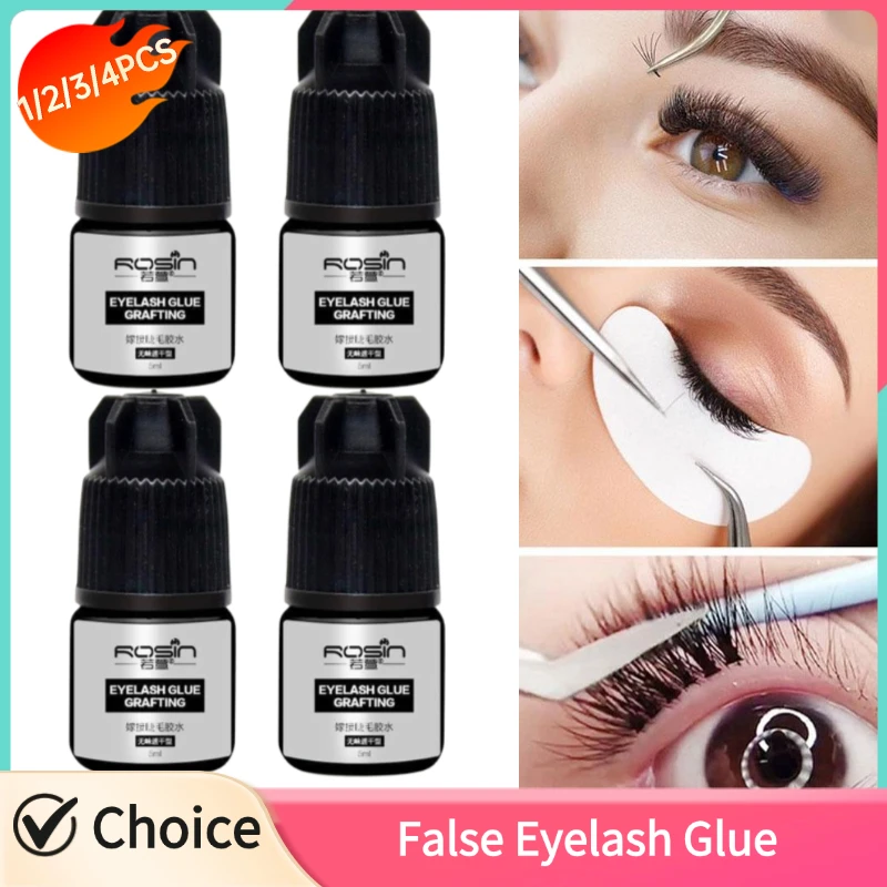 1/2/3/4 stücke Keine Reizung Wimpern Verlängerung Kleber Schnell Trocknend Langlebige Pfropfen Wimpern Verlängerung Kleber Kleber