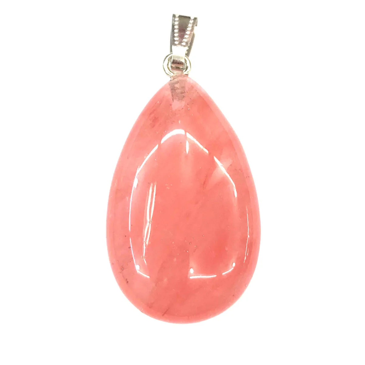 Natural Stone Pendants Water Drop Shape Crystal Agates Necklace Pendant for Jewelry Making Good Quality Size 24mmx43mm